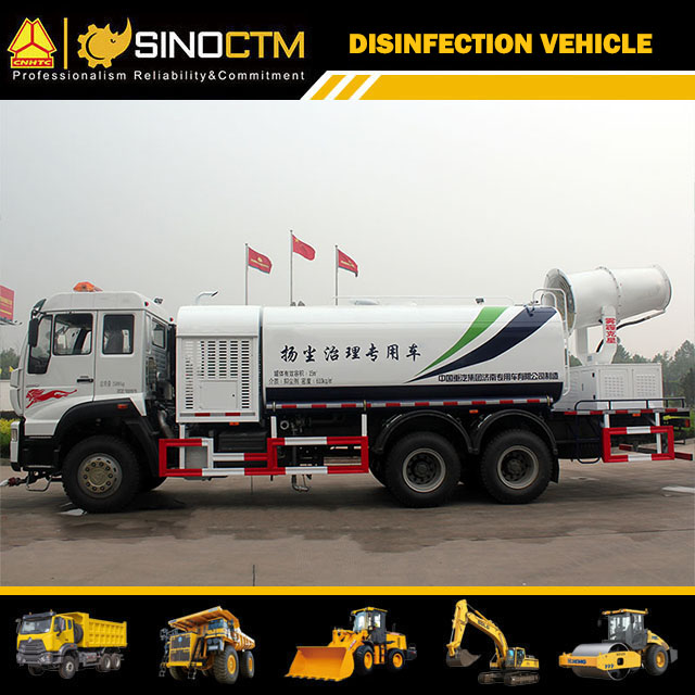 Plastic Water Tank Truck For Transportation With Sprayer