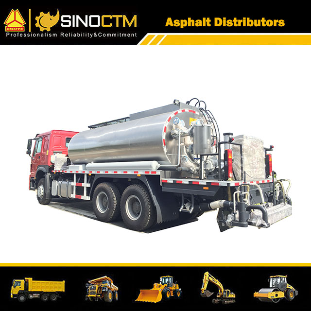 HOWO Truck-Mounted Intelligent Asphalt Distributors 13000L