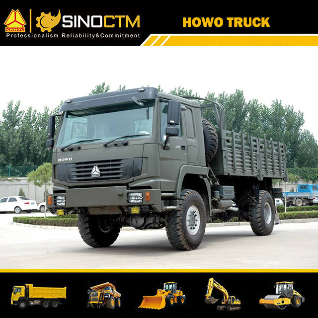 SINOTRUK HOWO Troops Carrier Truck 4x4