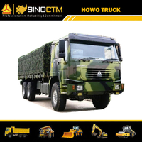 SINOTRUK HOWO Troops Carrier Truck 6x6 24FT