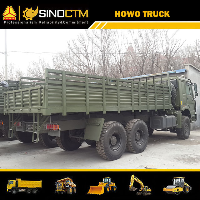 SINOTRUK HOWO Troops Carrier Truck 6x6 ZZ2257N4357