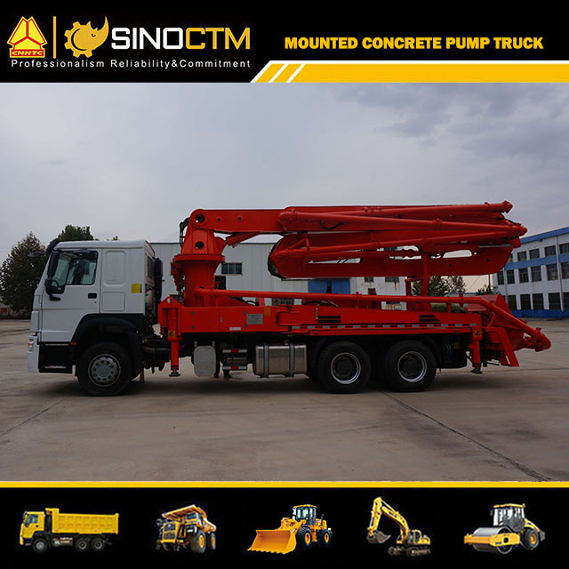 HOWO Boom Concrete Pump Truck(33m） 