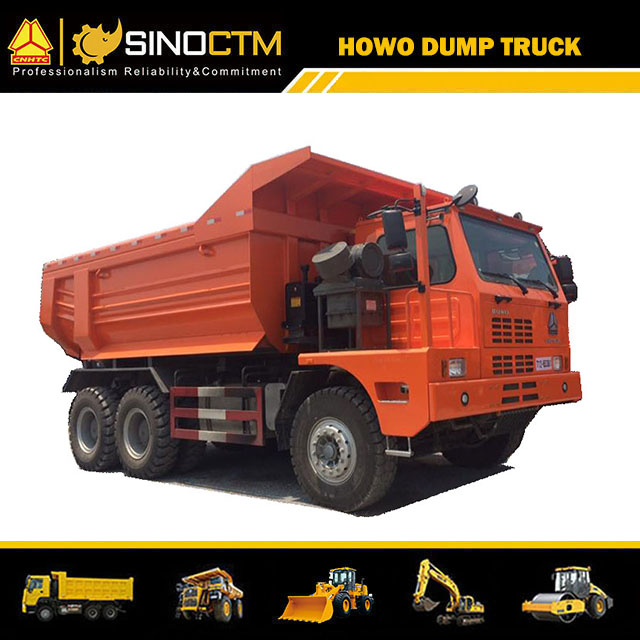 HOWO 6X4 Mining Dump Truck U Type Body