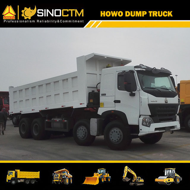 SINOTRUK HOWO-A7 8X4 Dump Truck 420hp