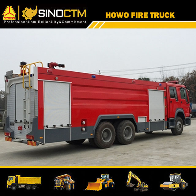 HOWO 6X4 Water fire Truck 16000L