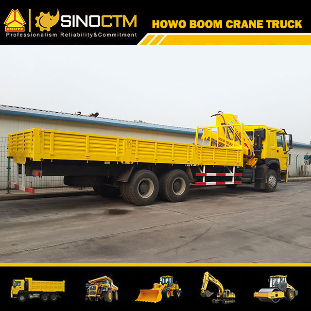 SINOTRUK HOWO 6x4 Boom Truck 8T Crane