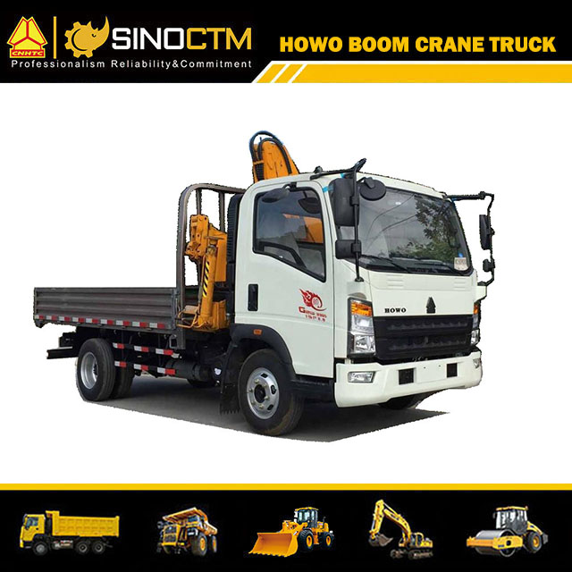 SINOTRUK HOWO 4X2 Boom Truck 3Ton