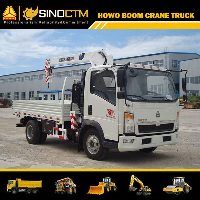 SINOTRUK HOWO 4X2 Light Boom Truck 3.2T