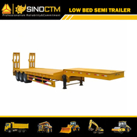 Three Axle Low Bed Semi-Trailer