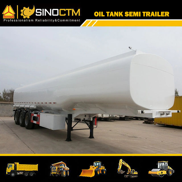 Four Axles 60cbm Oil Tank Semi-trailer