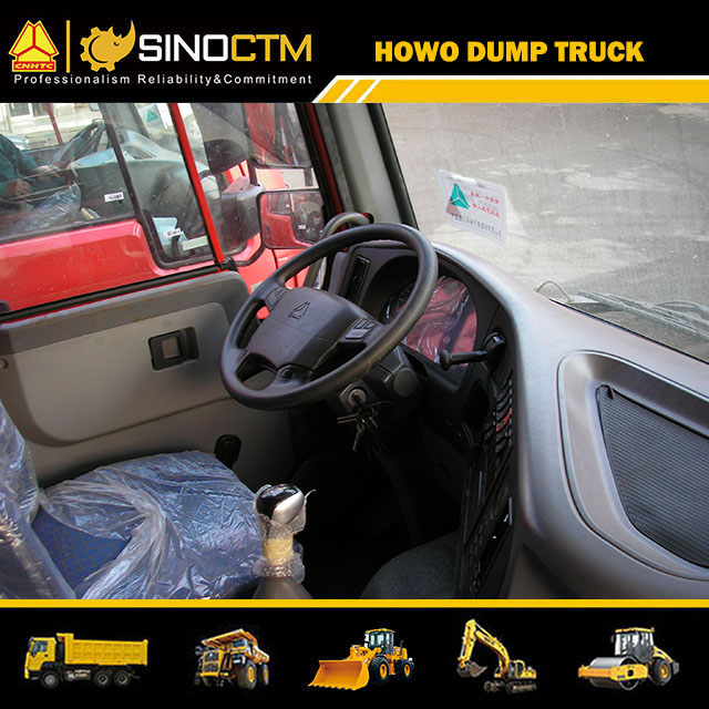 SINOTRUK HOWO 6X4 Dump Truck ZZ3257N3647A Front Lift