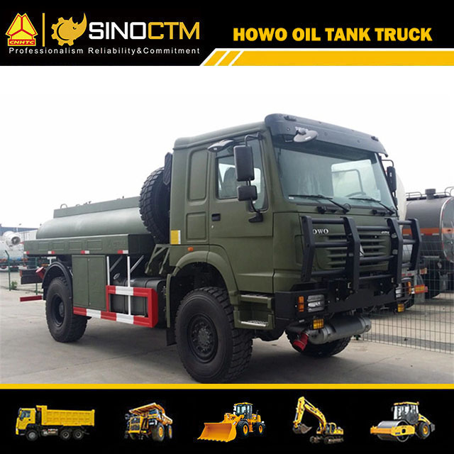 SINOTRUK HOWO 4X4 Fuel Tank Truck 12cbm