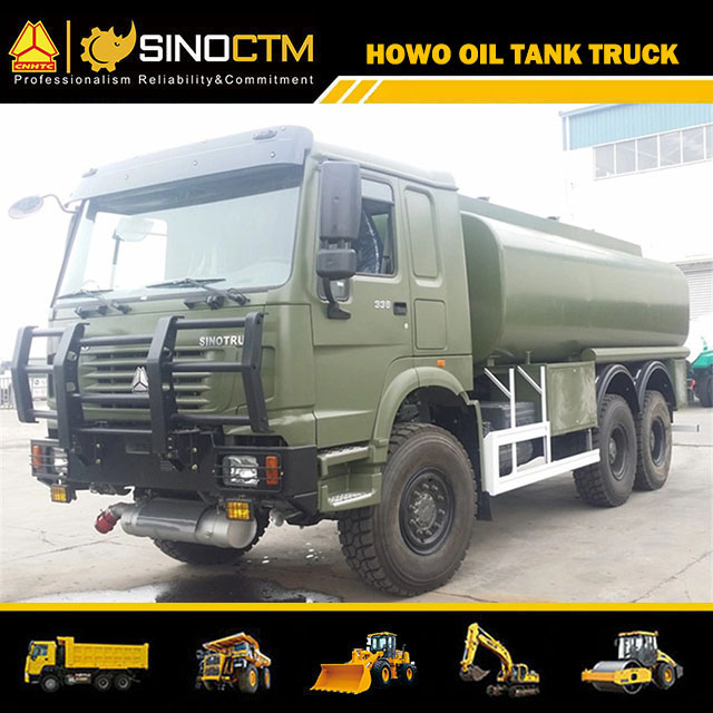 SINOTRUK HOWO 6X6 Fuel Tank Truck 20cbm