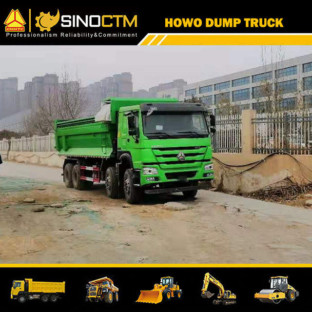 SINOTRUK HOWO 8X4 Dump Truck ZZ3317N3567W(U Type Body)