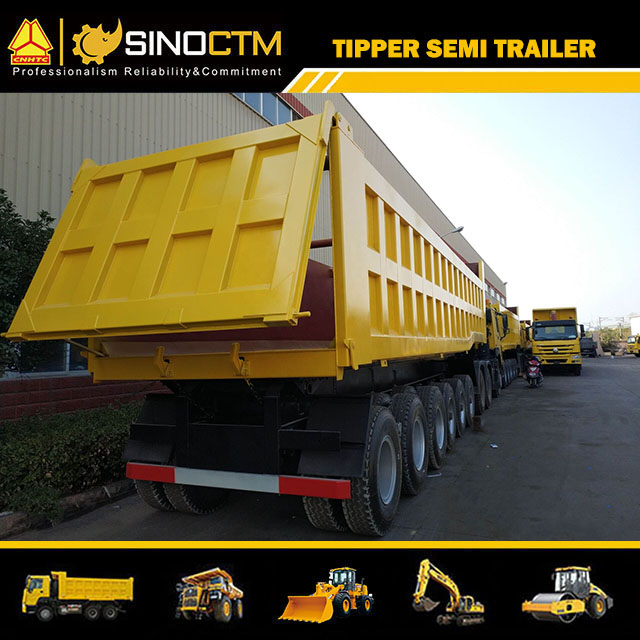 Six Axle Dump Semi-Trailer