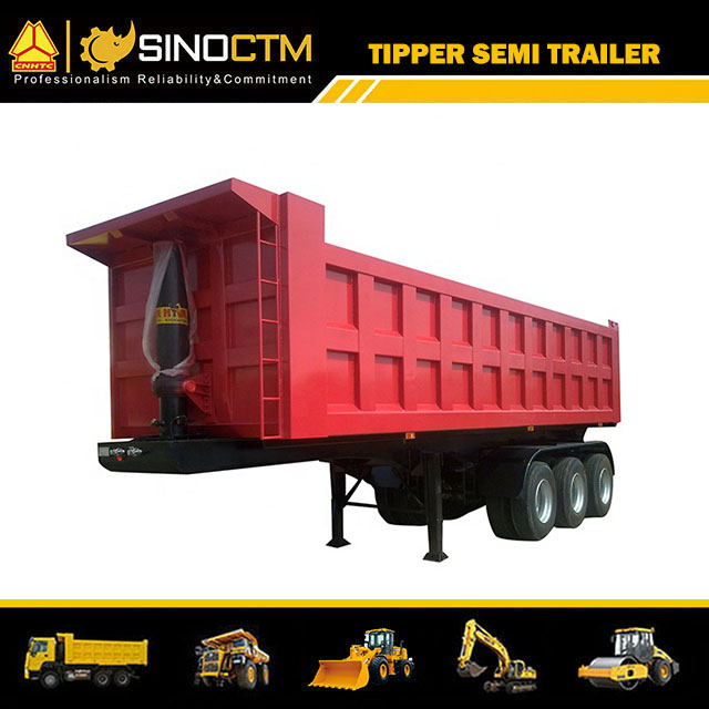 Three Axle Dump Semi-Trailer 40Ton