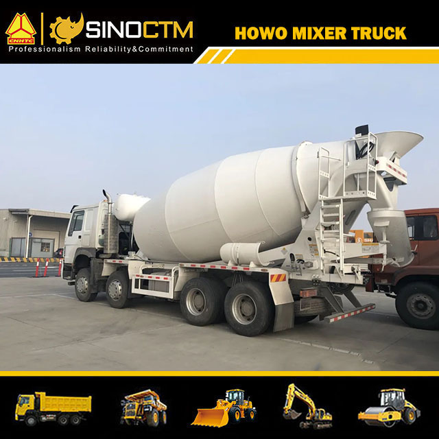 SINOTRUK HOWO 8X4 Concrete Mixer Truck 12cbm