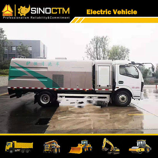 DONGFENG Electric Road Guardrail Cleanout Vehicle 4 CBM