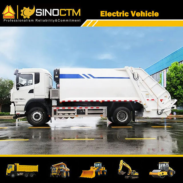 BYD Electric Compression Garbage Truck 12 CBM