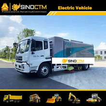 DONGFENG Electric Vacuum Sweeper Truck 8CBM