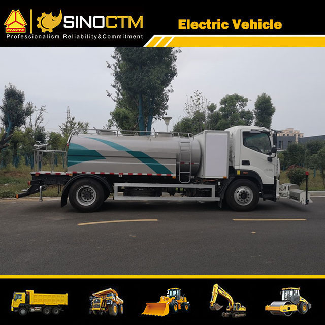 FOTON High Pressure Washing Sweeper Truck 10CBM