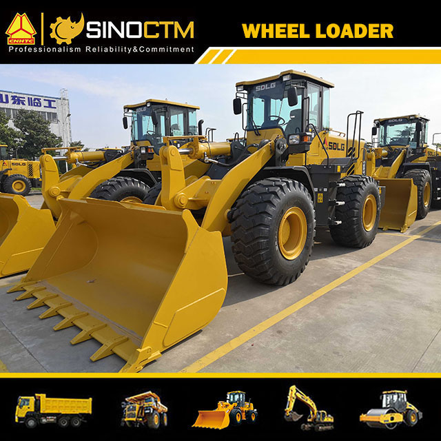 Telescopic Boom Compact Wheel loader For Projects