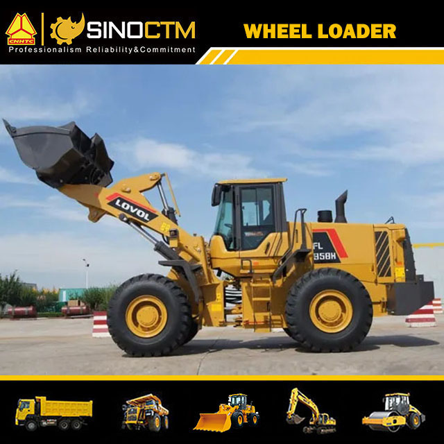 Front End Compact Pavements Wheel loader