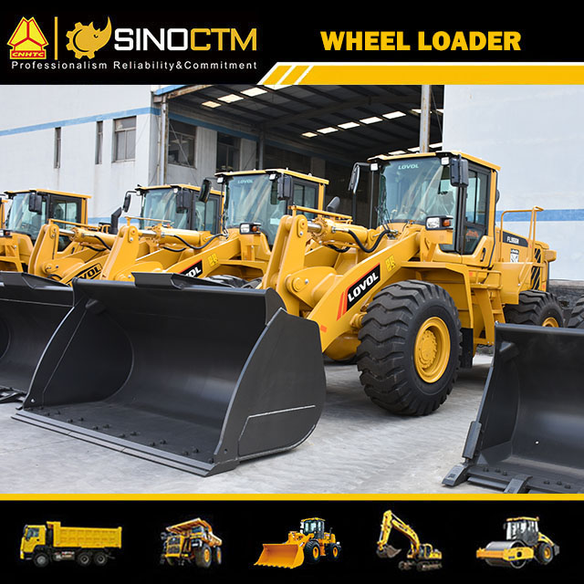 Compact High Efficiency Stone Construction Wheel loader