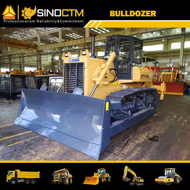 Compact Multifunctional Leveling Working Bulldozer