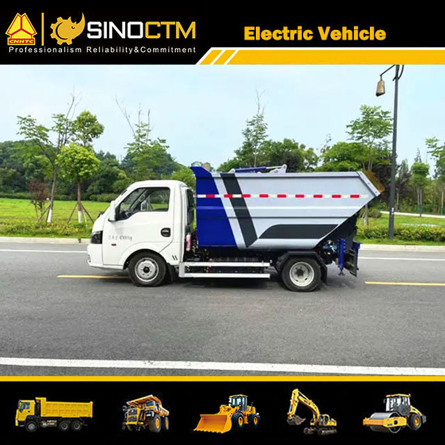 BYD Electric Rear Loading Garbage Truck 3.5 CBM