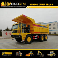 Tri Axle Manual Mining Dump Truck