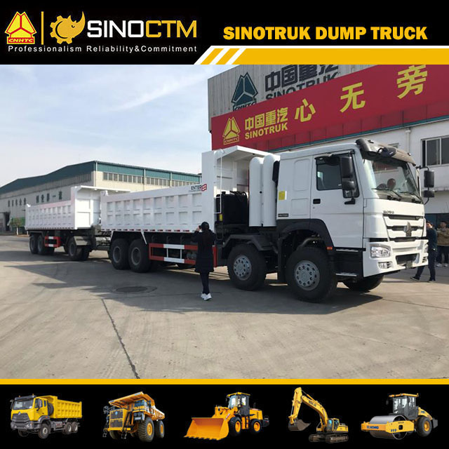 Tandem Simple Carrying Dump Truck