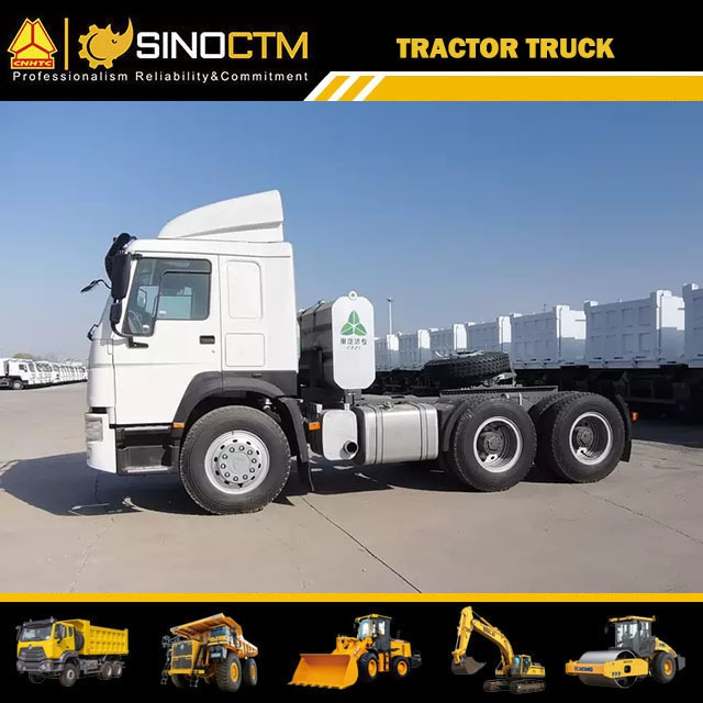 Rectangular DOT Plateau Tractor Truck