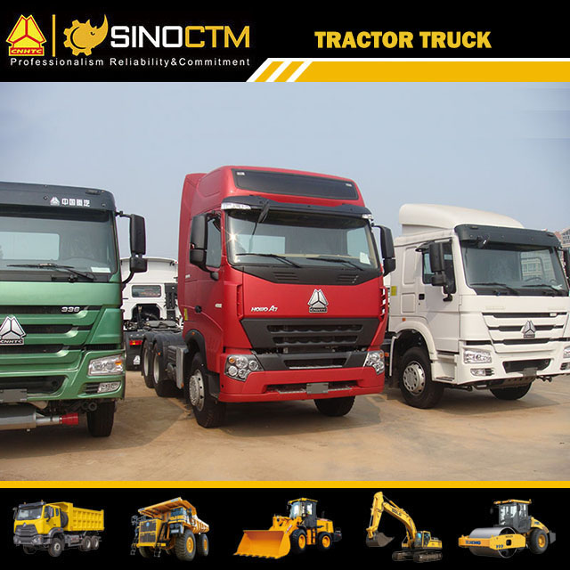 3 Axle Efficient Road Use Tractor Truck