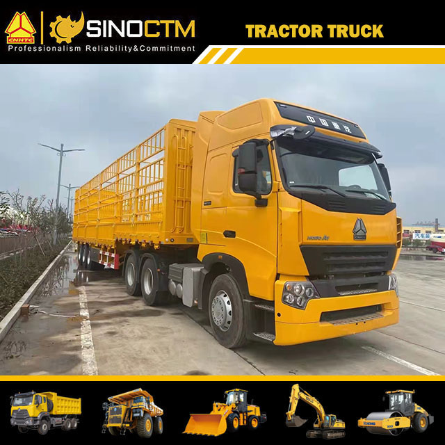 Reinforced Type ECE Salvage Tractor Truck