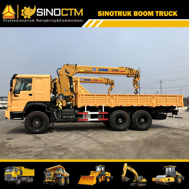 SINOTRUK HOWO 6x6 Boom Truck(10Ton Crane)