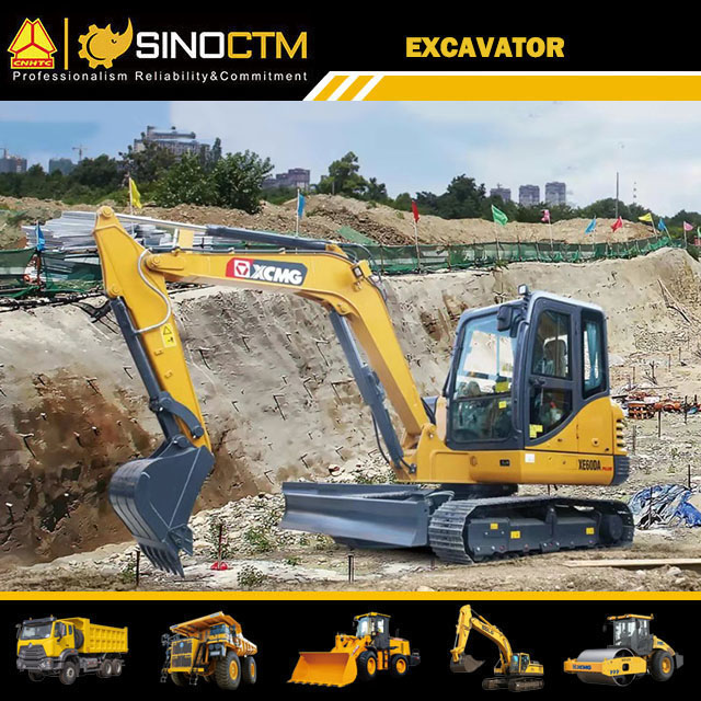 XCMG XE60DA Excavator 