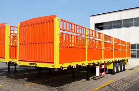 新仓栅式半挂车4桥 1-1