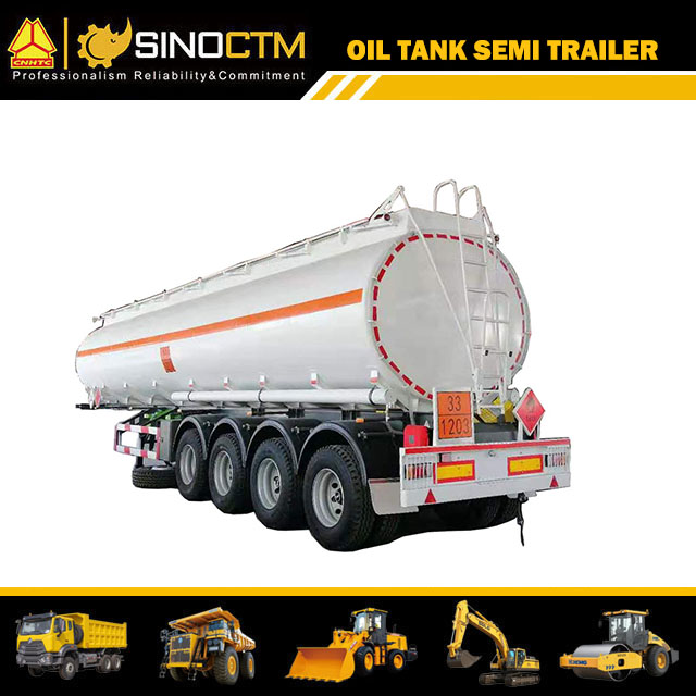 Refined Aluminum Long Distance Delivery Fuel Tank Truck