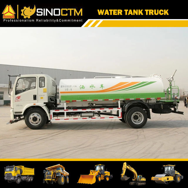 8 Ton Stainless Steel Water Tank Truck For Road