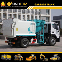 Long Range Metal Fuel Tank Truck For Garbage