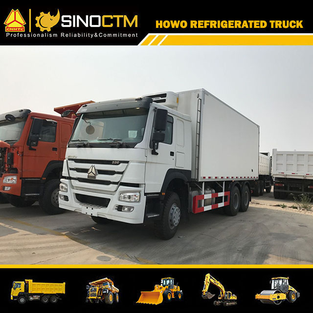 SINOTRUK HOWO 6X4 Refrigerated Truck 23ft