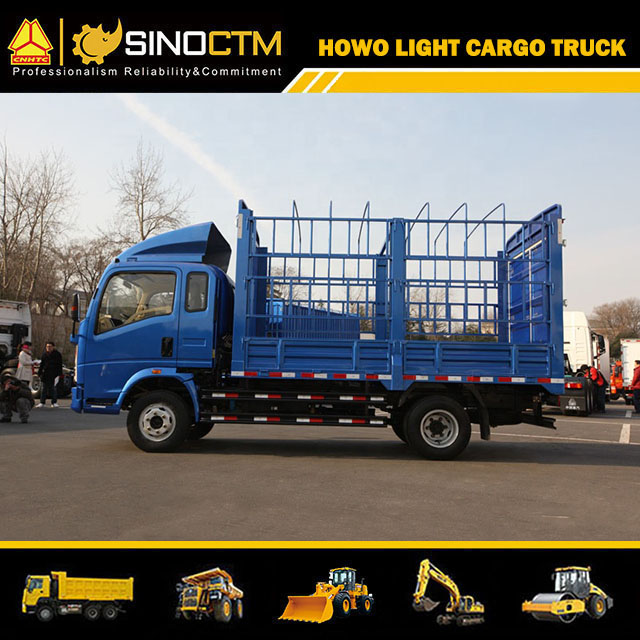 SINOTRUK HOWO 4X2 Stake Cargo Truck 12FT