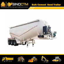 Three Axles 30 M3 Bulk Cement Semi-Trailer