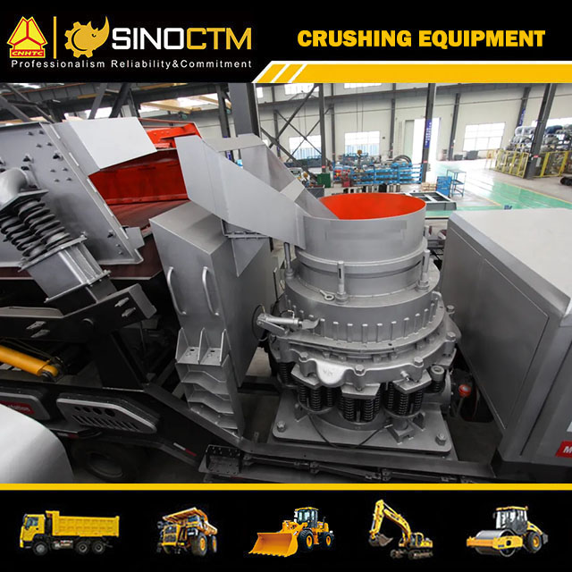 Tyre Wheel Mobile Spring Cone Crushing Plant 