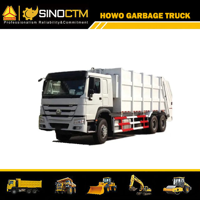 SINOTRUK HOWO 6X4 Garbage Truck 20cbm