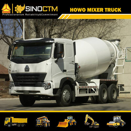 SINOTRUK HOWO-A7 6X4 Concrete Mixer Truck 9cbm