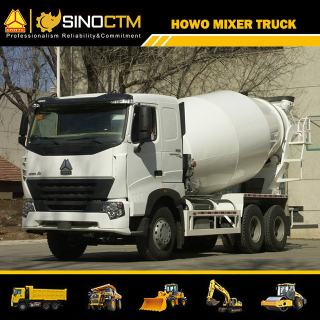 SINOTRUK HOWO-A7 6X4 Concrete Mixer Truck 9cbm