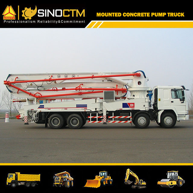 HOWO Boom Concrete Pump Truck（42m）