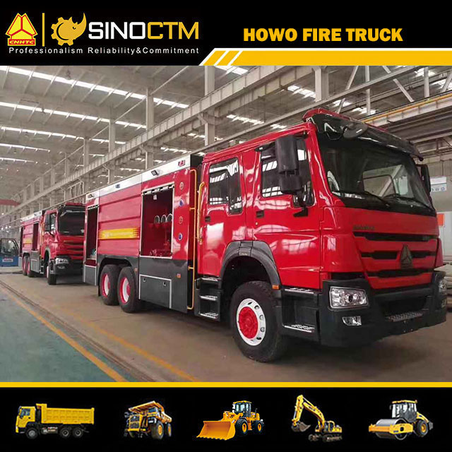 HOWO 6X4 Water fire Truck 16000L